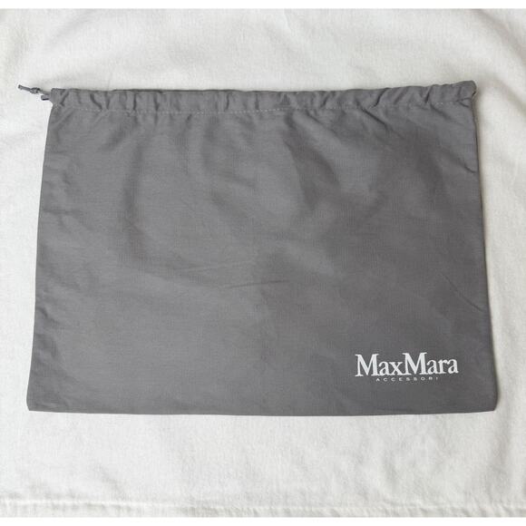 MaxMara Designer Gray Dust Bag Storage Protection 16"x11.5" - Picture 1 of 6